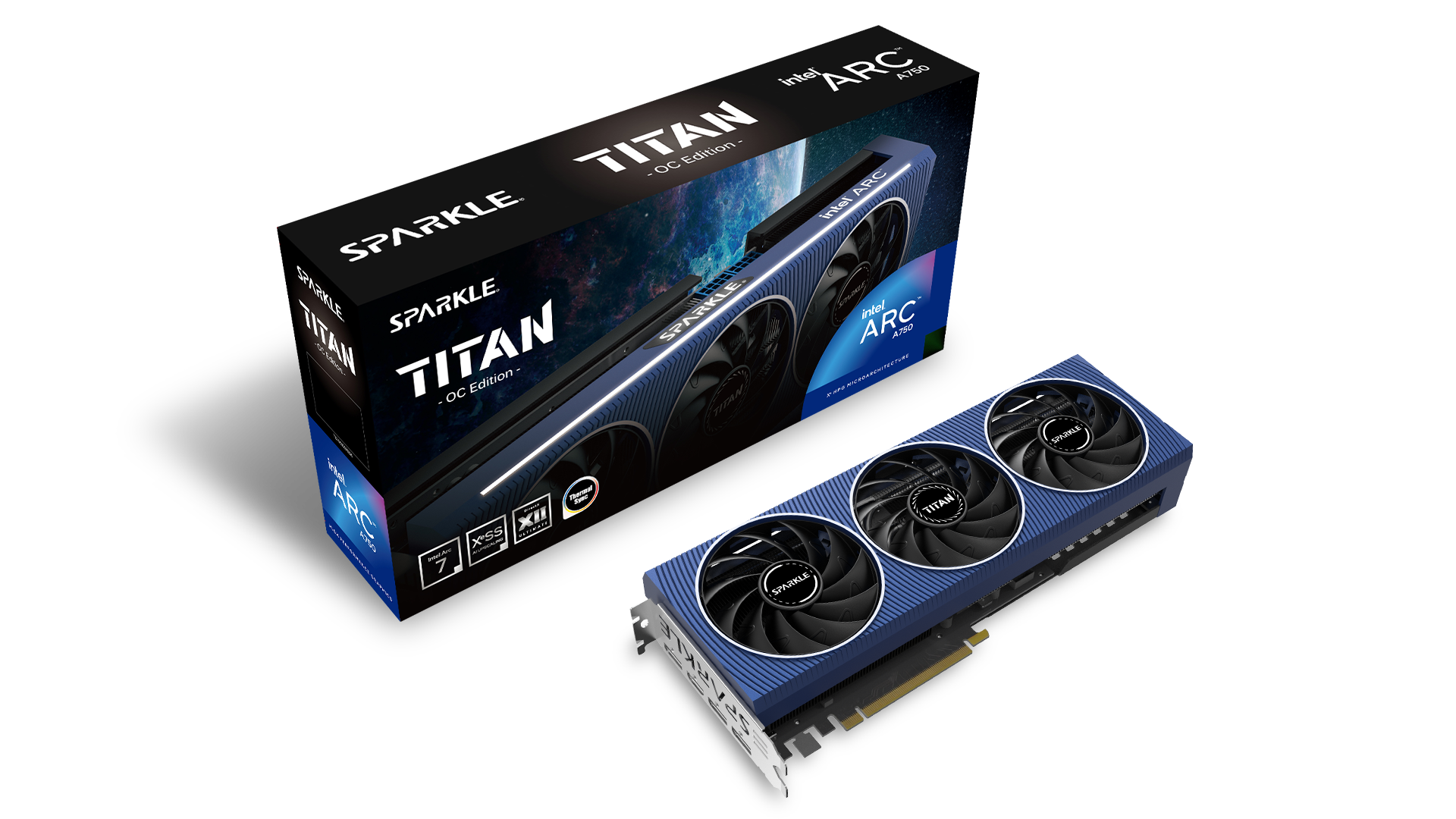 SPARKLE Intel® Arc™ A750 TITAN OC Edition